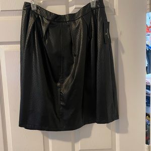 Leather Skirt